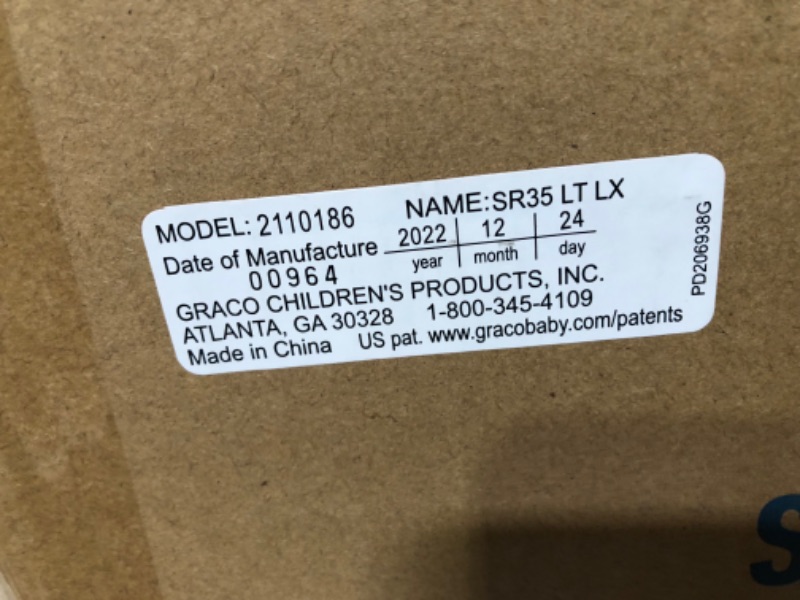 Photo 1 of Graco SnugRide 35 Lite LX Infant Car Seat, Studio SnugRide 1 Count 