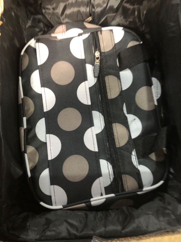 Photo 2 of **SEE NOTES**
Rockland Fashion Softside Upright Luggage Set, Black, 2-Piece (14/19) 2-Piece Set (14/19) 