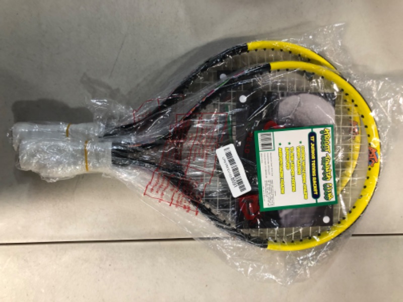 Photo 2 of [USED] Tennis Racket for Kids 17 Inch in Black/Yellow Color