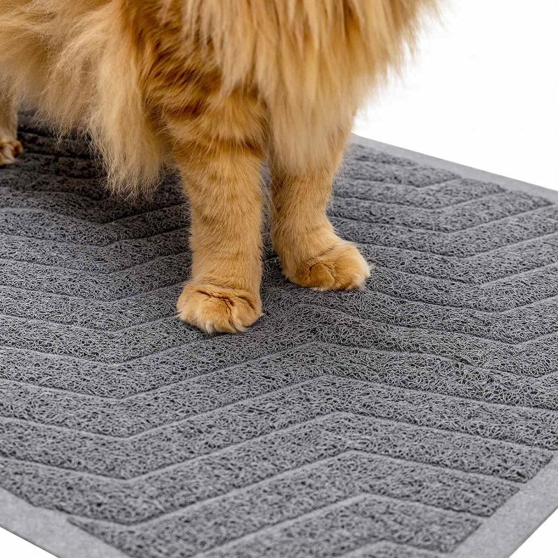 Photo 1 of WePet Cat Litter Box Mat, 35x23