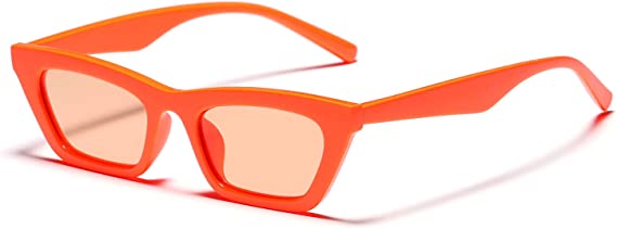 Photo 1 of Vanlinker skinny orange glasses