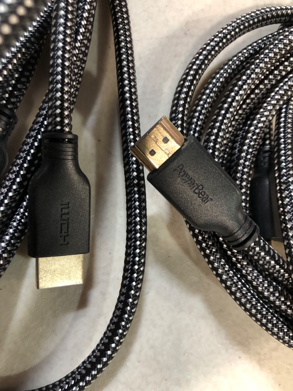 Photo 2 of 10 ft HDMI cables (2 count)