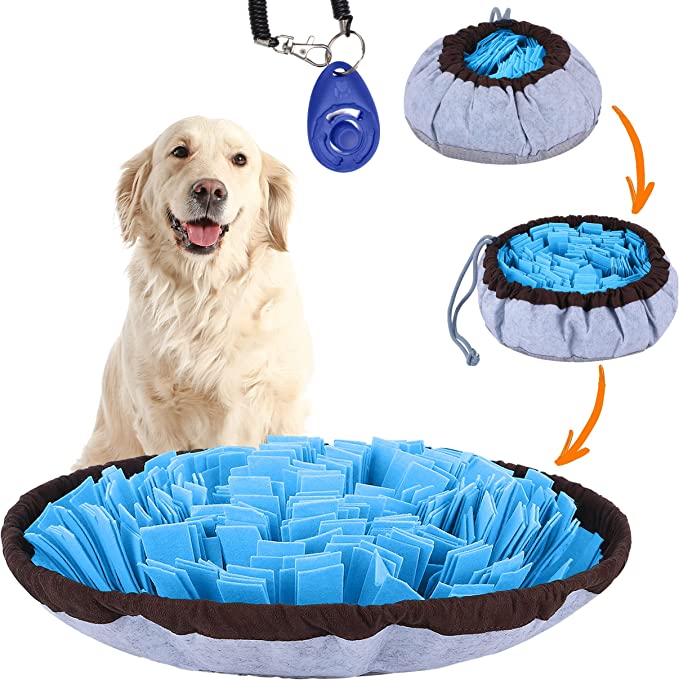 Photo 1 of Adjustable Snuffle Mat for Dogs with Suction Cup