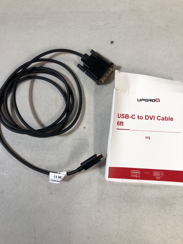 Photo 2 of USB C to DVI Cable