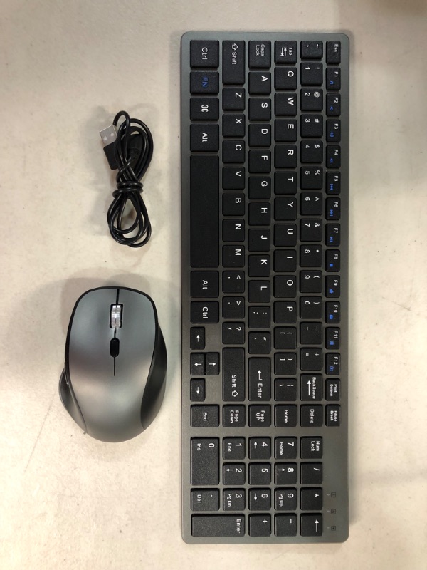 Photo 2 of Slim Wireless Keyboard and Mouse Combo