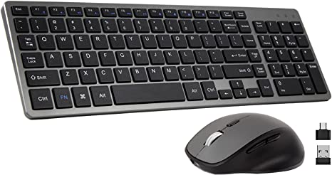 Photo 1 of Slim Wireless Keyboard and Mouse Combo