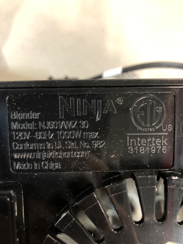 Photo 4 of *PARTS ONLY*
Ninja BN701 Professional Plus Bender