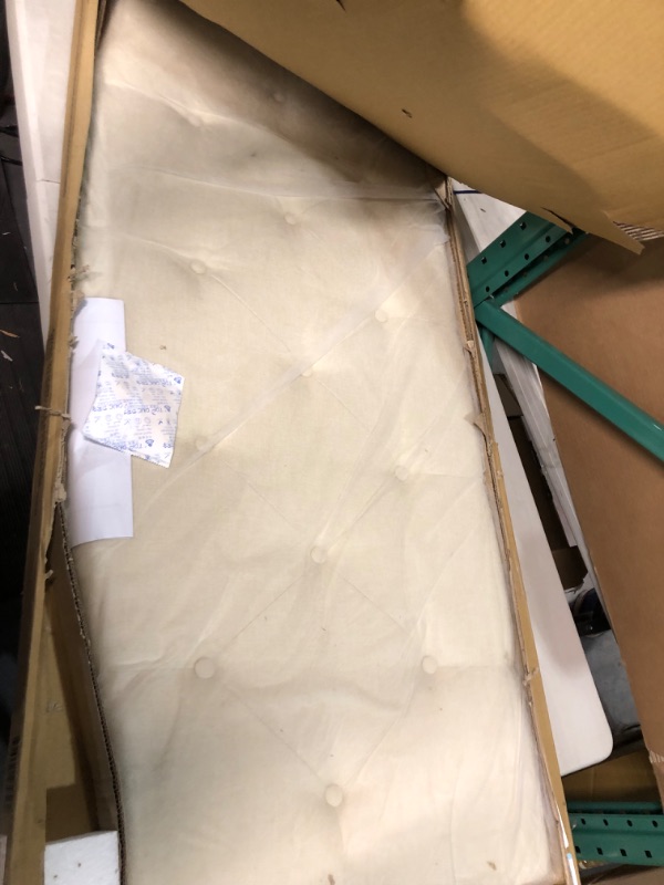 Photo 1 of *NEW* Hillsdale Provence Upholstered Headboard, Full/Queen, Light Beige