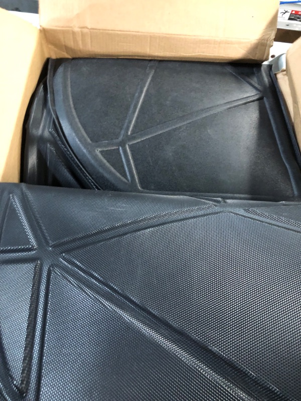 Photo 3 of T TGBROS Custom Fit for Cargo Mat 2020-2023 Hyundai Palisade Behind 3rd Row Black 