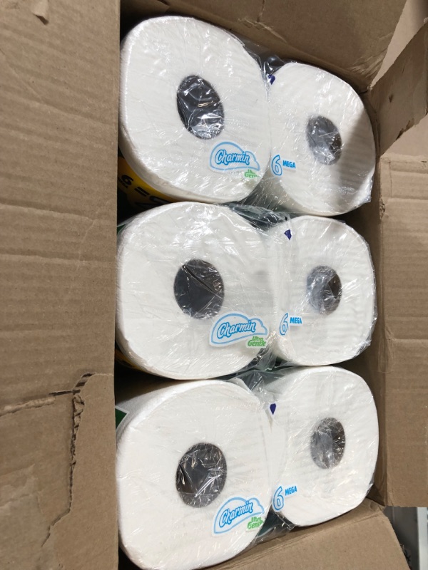 Photo 3 of Charmin Ultra Soft Cushiony Touch Toilet Paper, 6 Pack