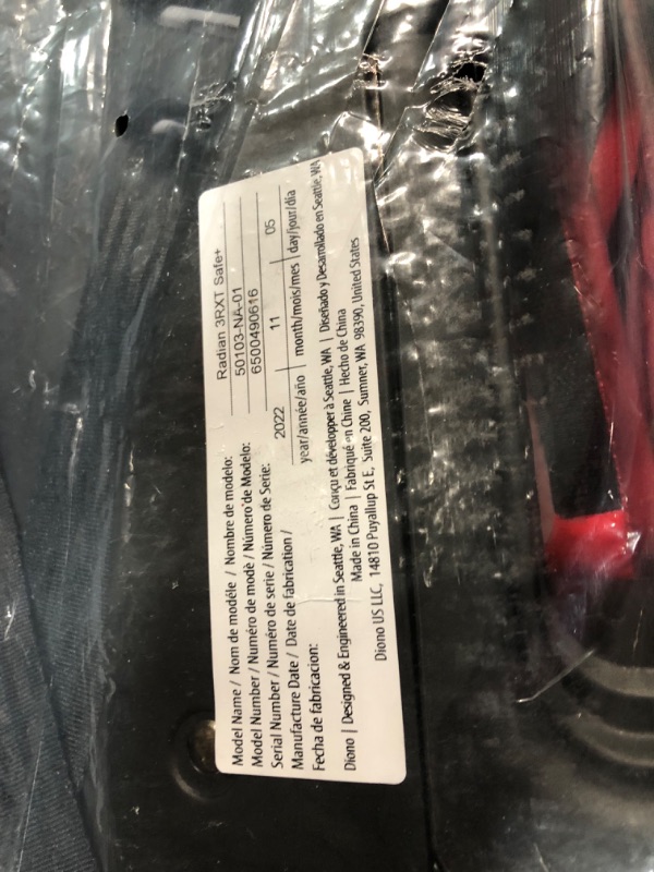 Photo 1 of *BRAND NEW IN BOX* Diono Radian 3RXT SafePlus, 4-in-1 Convertible Car Seat, Rear and Forward Facing Red Cherry