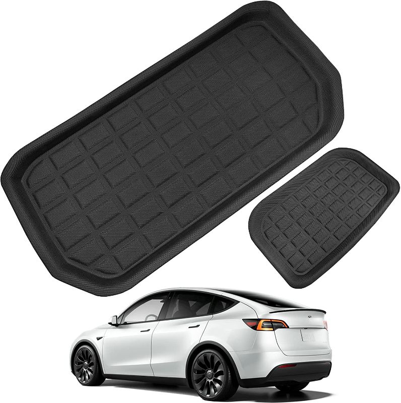 Photo 1 of *BRAND NEW* LDCRS Tesla Model Y Trunk Mats - Complete Trunk & Frunk Weather Mats Set - (3 Pieces)