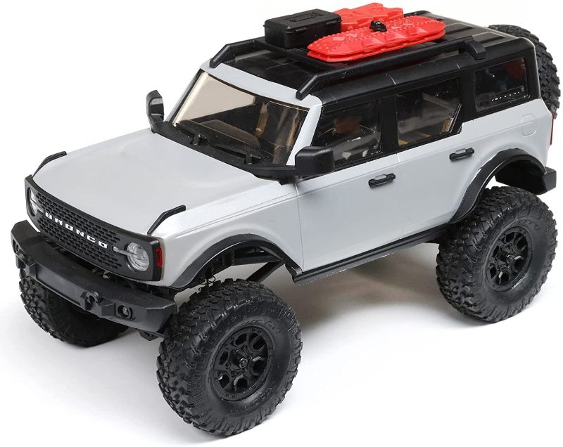 Photo 1 of Axial RC Truck 1/24 SCX24 2021 Ford Bronco 4WD Truck Brushed RTR (Comes with Everything Needed), Grey