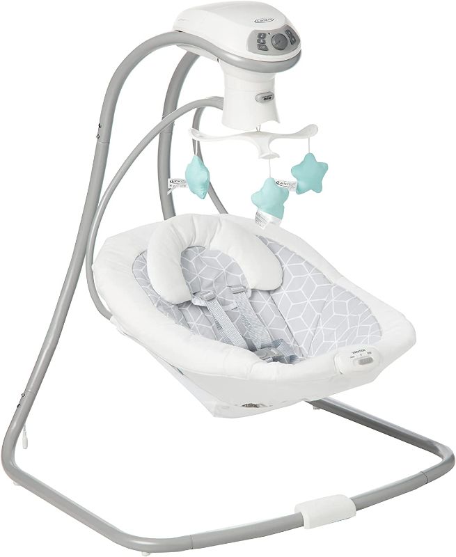 Photo 1 of Graco® Simple Sway™ LX Swing with Multi-Direction Seat, Kendall SEE NOTES 