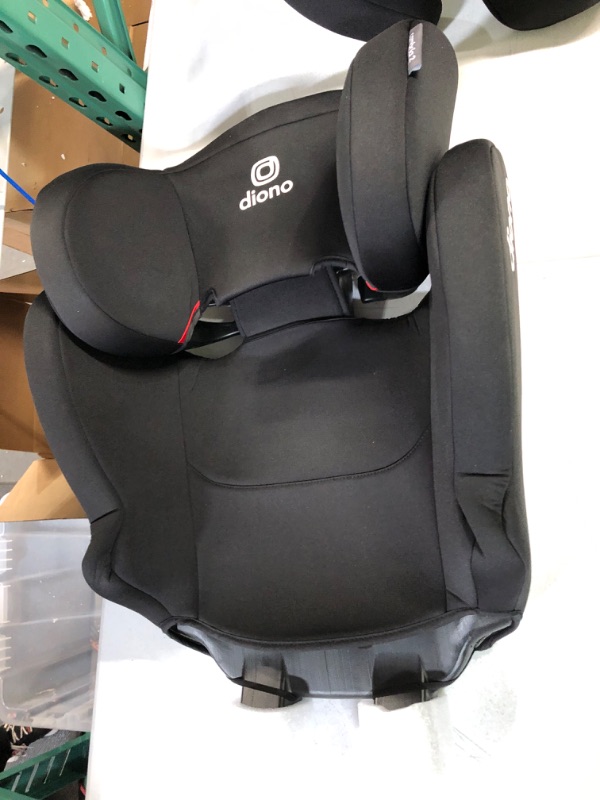 Photo 3 of Diono Cambria 2 XL, Dual Latch Connectors, 2-in-1 Belt Positioning Booster Seat, High-Back to Backless, Black