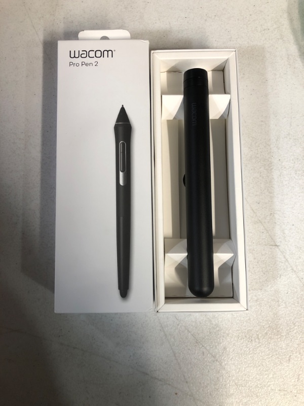 Photo 2 of Wacom KP504E Pro Pen 2 with Case, black 0.37 x 0.37 x 6.18 inches