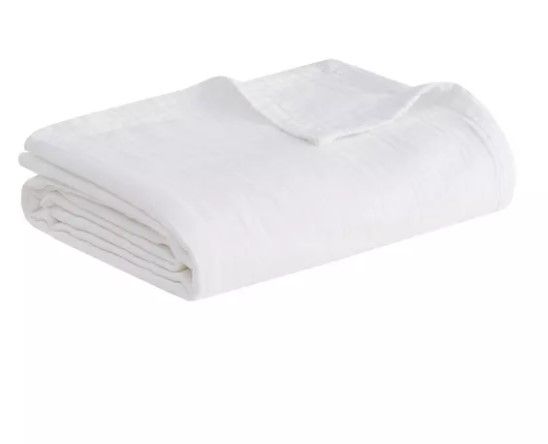 Photo 1 of 100% Cotton Gauze Bed Blanket - Clean Spaces