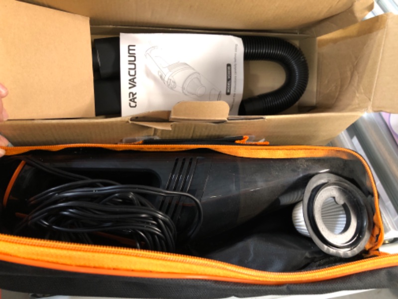 Photo 2 of Car Vacuum, Portable Car Vacuum Cleaner 