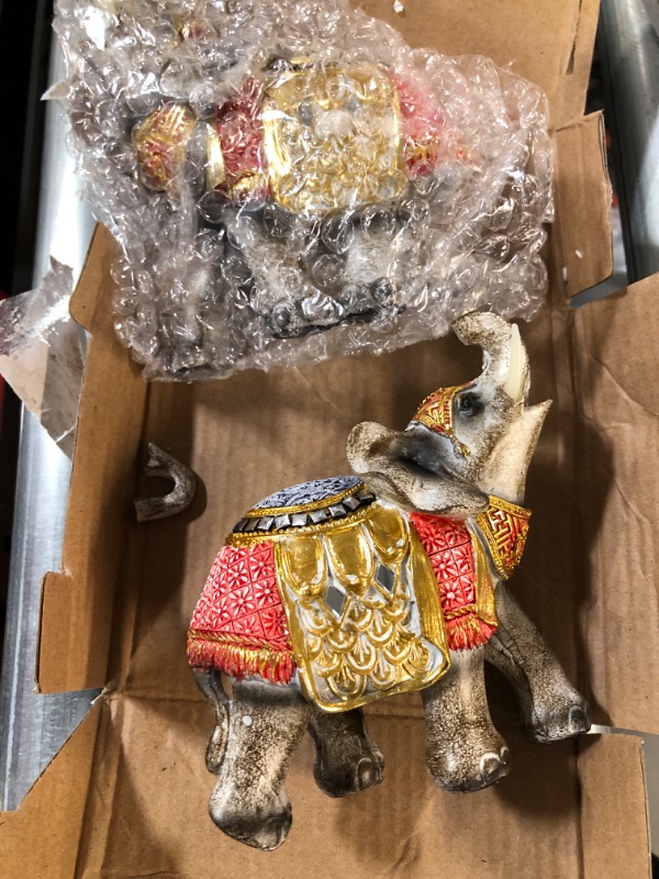 Photo 2 of ABEESEA Wealth Lucky Elephant Collectible Figurines 