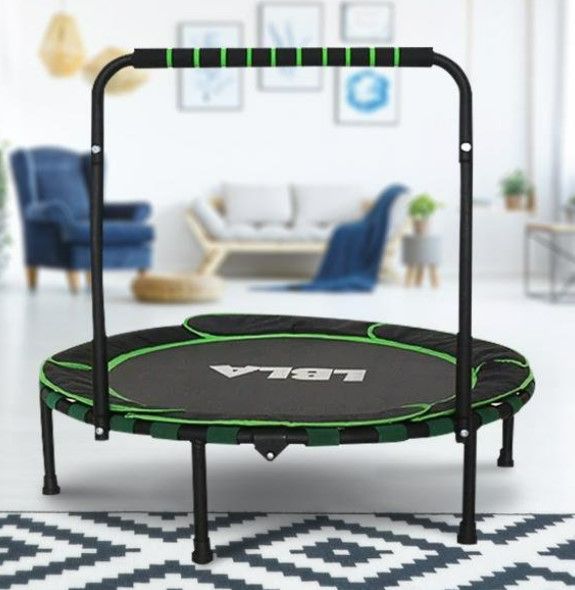 Photo 1 of 36-Inch LBLA Kids Foldable Trampoline, Strong Support Kids Trampoline