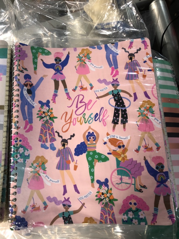 Photo 2 of ***Pack of 5*** - College Ruled 1 Subject Spiral Notebook - Greenroom