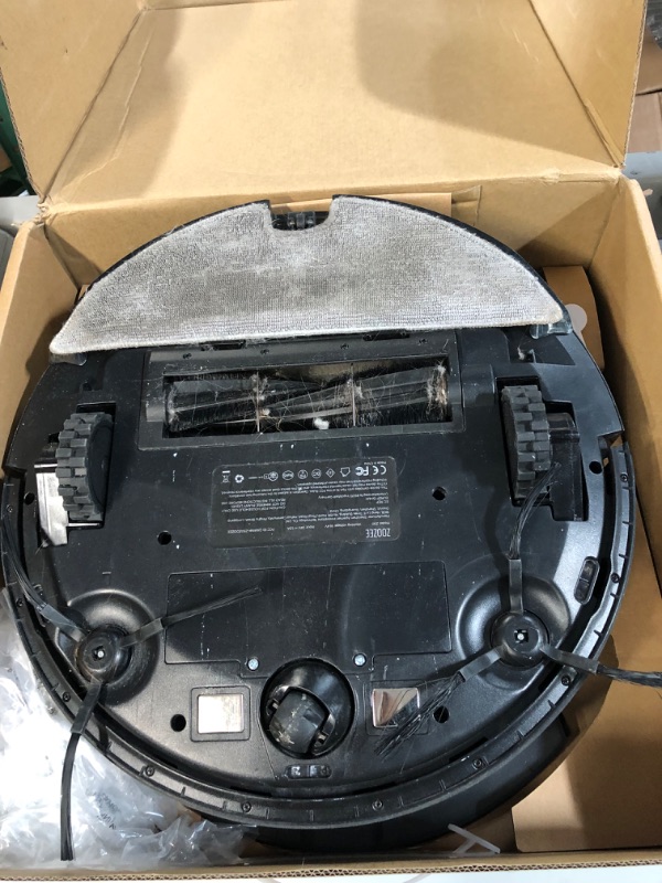 Photo 4 of ***FOR PARTS*** zoozee Z50 Robot Vacuum Cleaner with 3000Pa Max Suction Power, Vacuum and Mop 2-in-1,5200mAh Super Battery Life