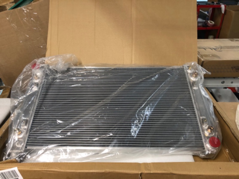 Photo 2 of CoolingMaster 3 Row Aluminum Radiator compatible with 1988-1997 Chevy C1500 C2500 K1500 GMC 5.0L 5.7L ?34.1 x 23.2 x 6.7 inches
