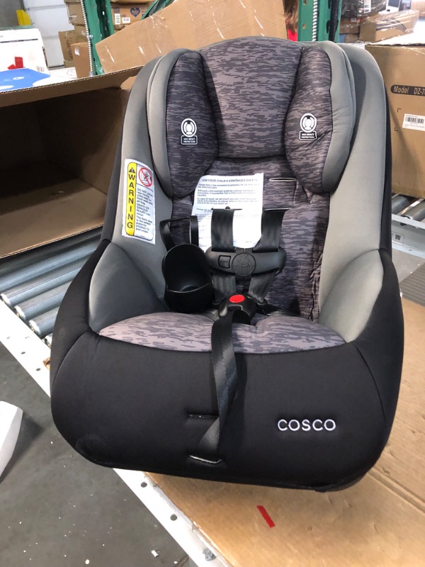 Photo 3 of Cosco Mighty Fit 65 DX Convertible Car Seat (Heather Onyx Gray) ?17 x 22 x 23.5 inches
