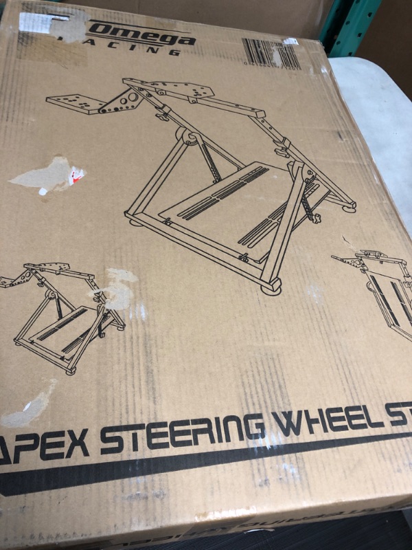 Photo 1 of GT OMEGA Apex Racing Wheel Stand for Logitech Fanatec Clubsport Thrustmaster Gaming Steering Wheel Pedal & Shifter Mount, TX T500 T300 G29 G920 PS4 Xbox Foldable Tilt-Adjustable for Racing Control