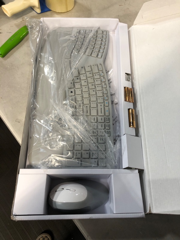 Photo 2 of Kensington Pro Fit Ergonomic Wireless Keyboard and Mouse - Grey (K75407US)