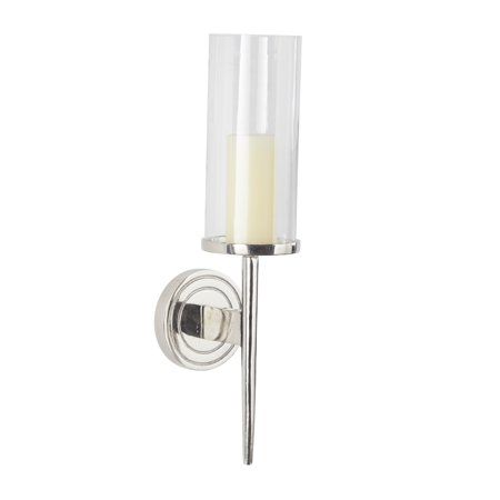 Photo 1 of  2 Aluminum Modern Wall Sconce Silver 1-Piece