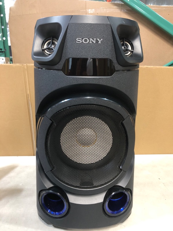 Photo 3 of Sony MHC-V13 High Power Audio System with Bluetooth