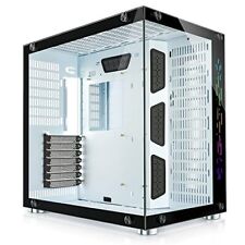 Photo 5 of 
GIM CA-01 ATX Mid Tower White Gaming PC Case 2 Tempered Glass Panels RGB Strip