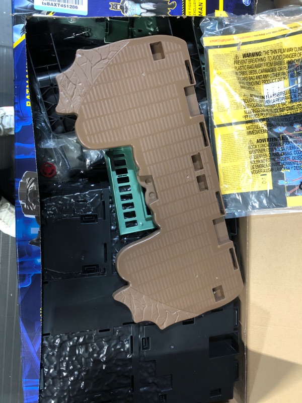 Photo 1 of DC Comics Batman, Bat-Tech Batcave, Giant Transforming Playset with Exclusive 4” Batman Figure and Accessories, Kids Toys for Boys Aged 4 and Up
