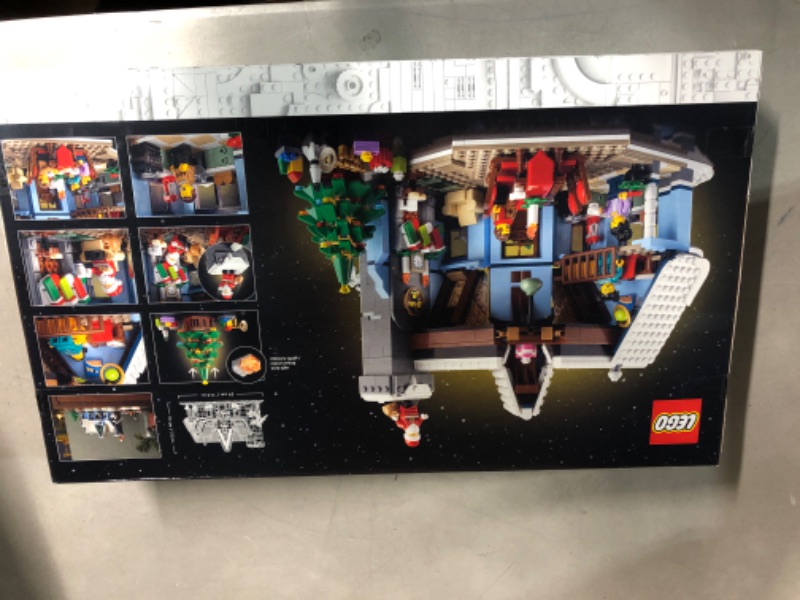 Photo 2 of LEGO Icons Santa’s Visit 10293 Building Set for Adults (1445 Pieces) 