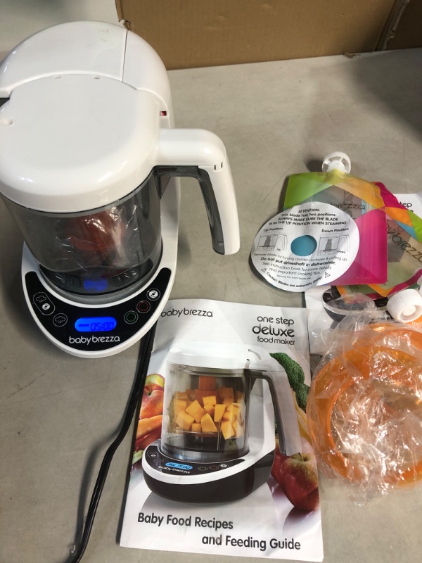 Photo 2 of Baby Brezza One Step Baby Food Maker Deluxe – Cooker and Blender in One to Steam 