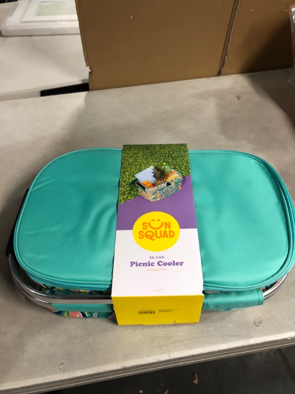 Photo 2 of 13.5qt Picnic Cooler Olive branch - Sun Squad 36 Can