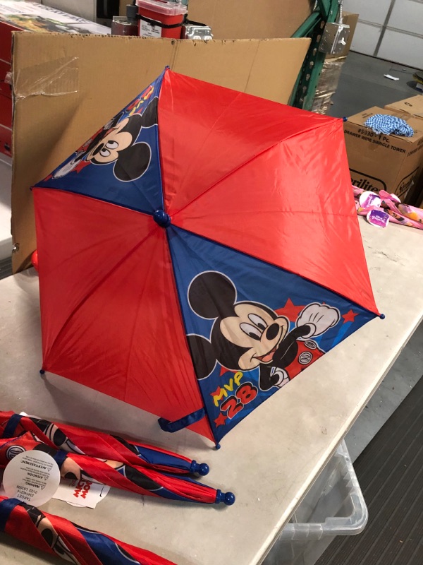 Photo 2 of Disney Mickey Mouse Kids Umbrella for Kids 4 and up