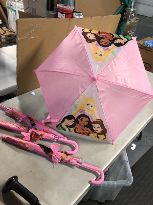 Photo 1 of disney princess' kids umbrella- 4 pack