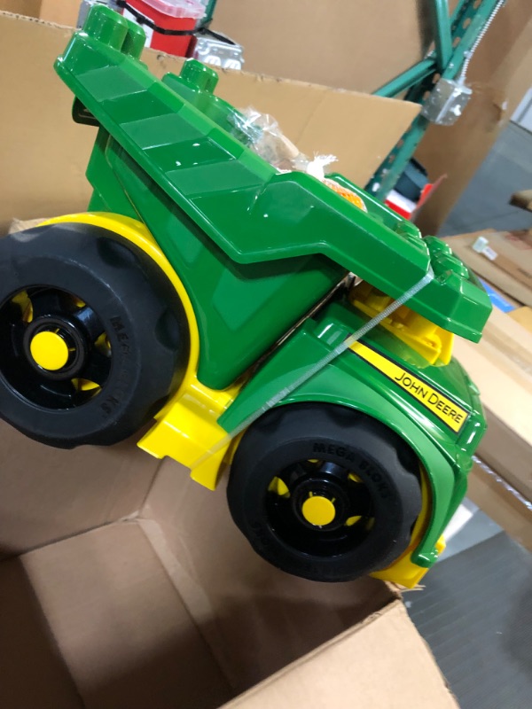 Photo 3 of ?MEGA John Deere Dump Truck Building Set With A Working Loading Bin,