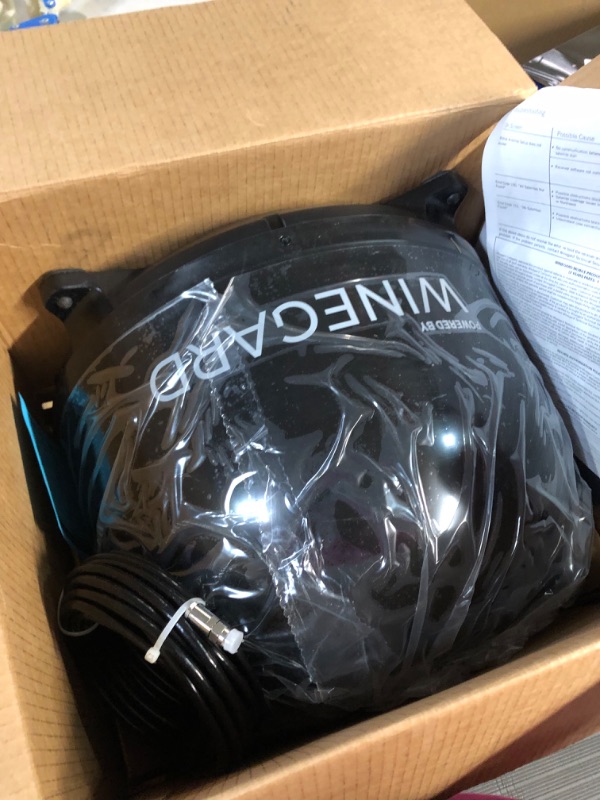 Photo 4 of **USED** MISSING PARTS** Winegard PL-8035 Black Dish Playmaker HD Satellite Antenna with Roof Mount Kit