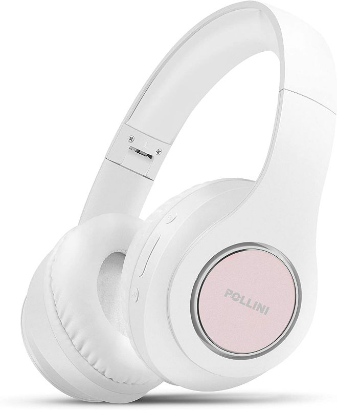 Photo 1 of Bluetooth Headphones Wireless, pollini 40H Playtime Foldable Over Ear Headphones 