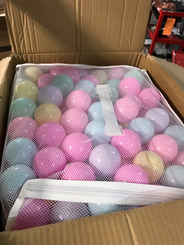 Photo 1 of Amazon Basics BPA Free Crush-Proof Plastic Ball Pit Balls