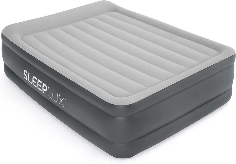 Photo 1 of SLEEPLUX Durable Inflatable Air Mattress with Built-in Pump, Pillow and USB Charger Queen