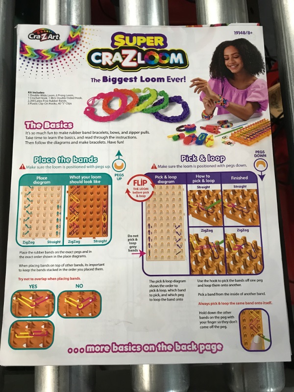 Photo 3 of *NEW* Cra-Z-Loom Super Loom