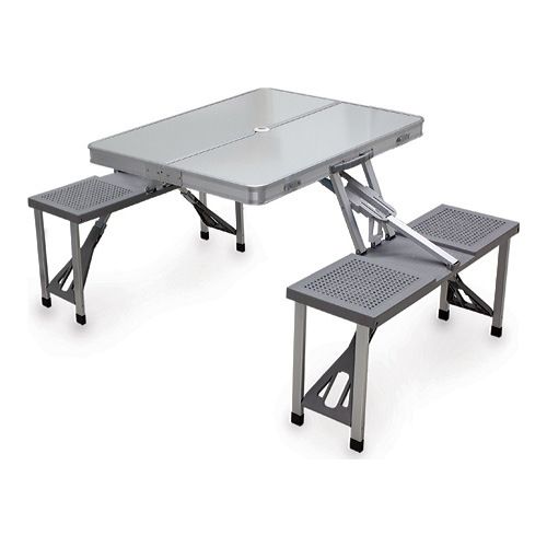 Photo 1 of *NEW* SEE COMMENTS!! Oniva by Picnic Time Aluminum Portable Picnic Table with Seats