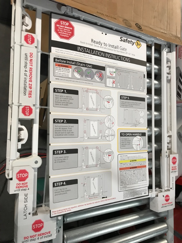 Photo 2 of *BRAND NEW* Safety 1st Ready to Install Gate, Fits between 