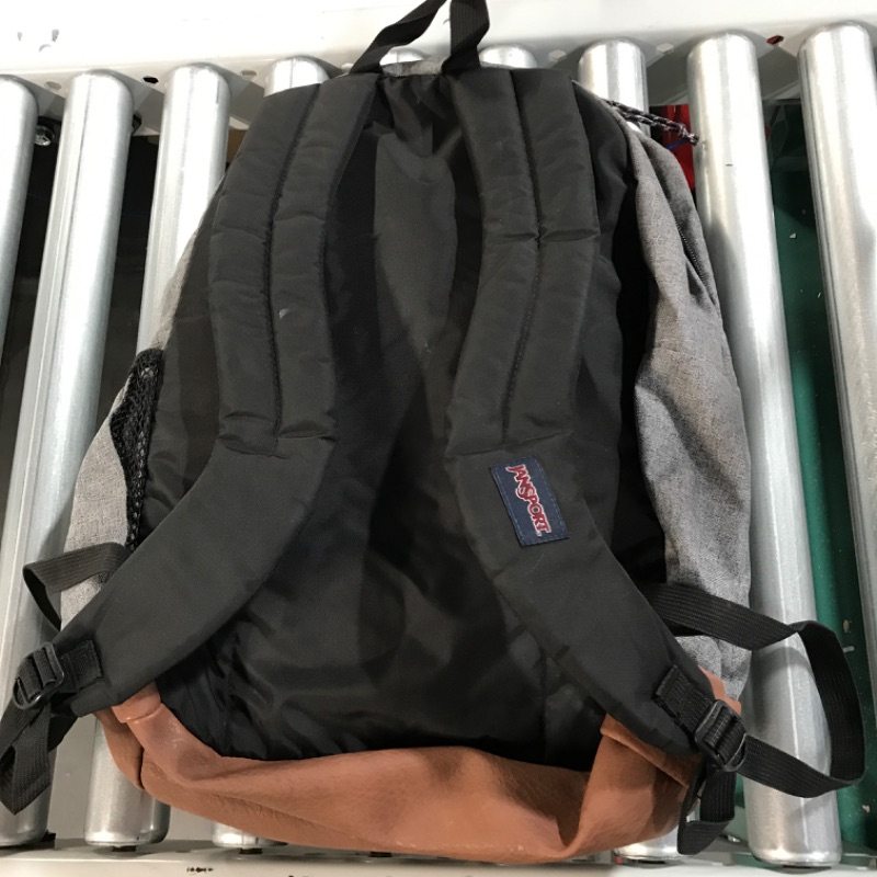 Photo 2 of *USED* JanSport Cool Student Backpack for College Students, Teens, with 15-inch Laptop Sleeve, Grey Letterman