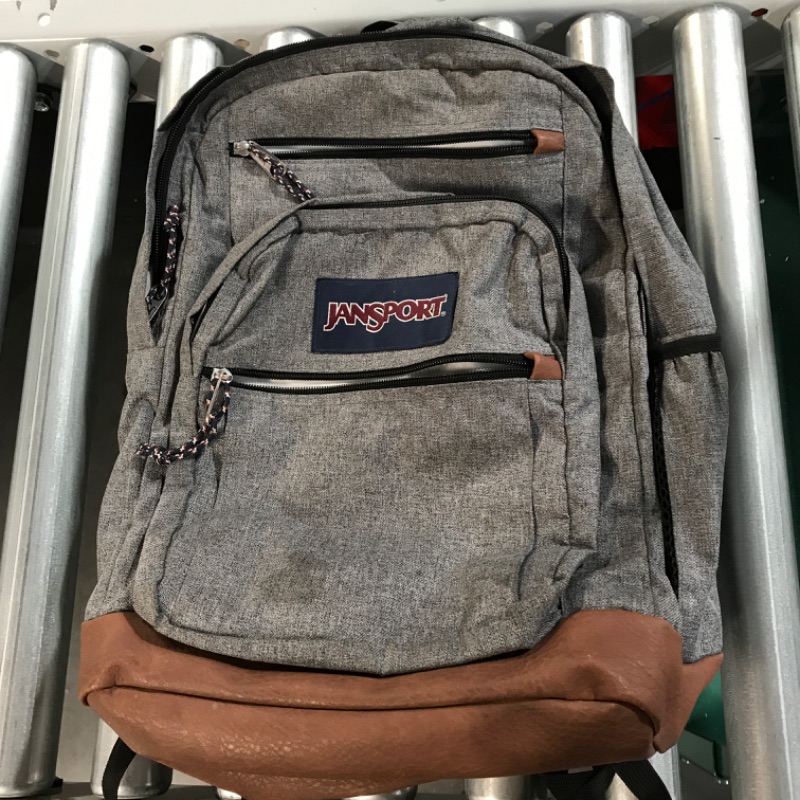 Photo 3 of *USED* JanSport Cool Student Backpack for College Students, Teens, with 15-inch Laptop Sleeve, Grey Letterman