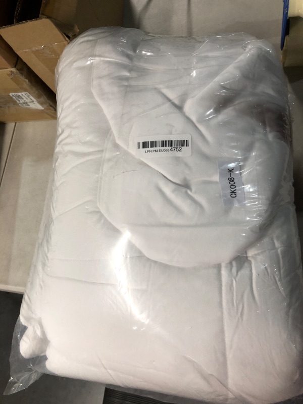 Photo 2 of  Queen Comforter Duvet Insert - Quilted White 
